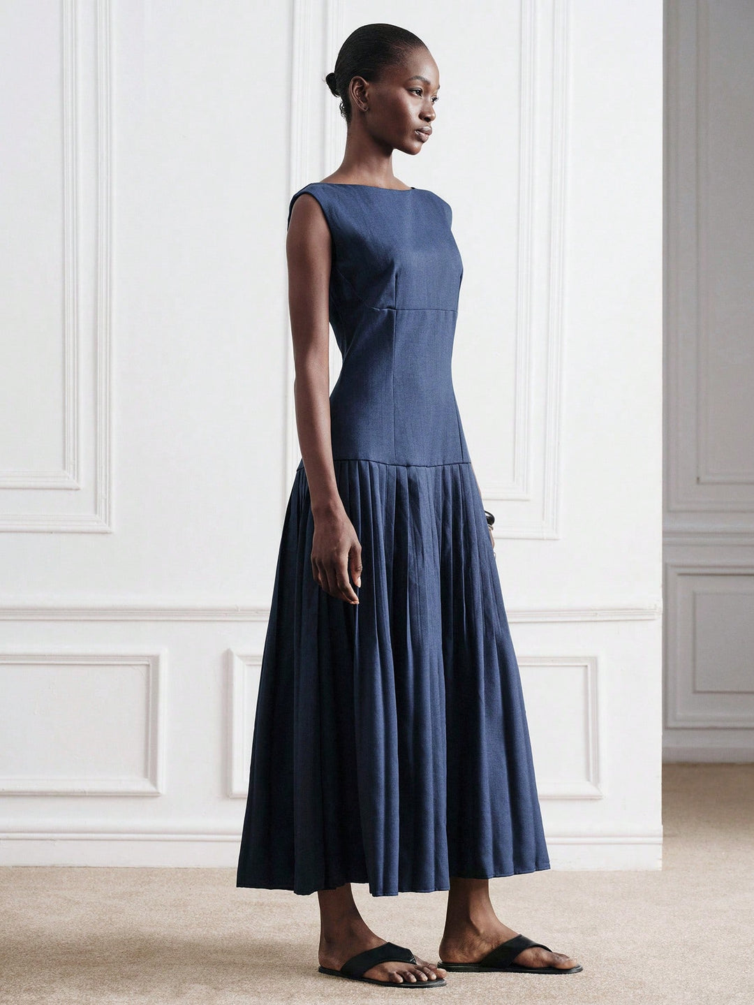 Rochie maxi SHEIN, albastru