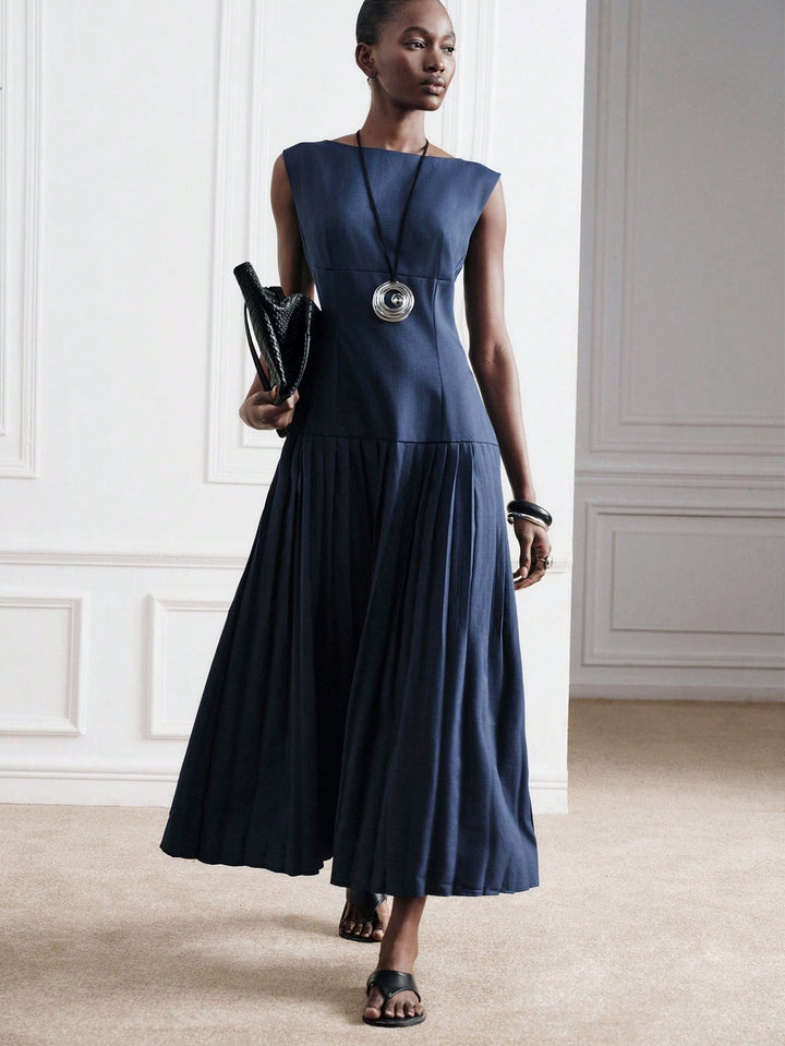 Rochie maxi SHEIN, albastru