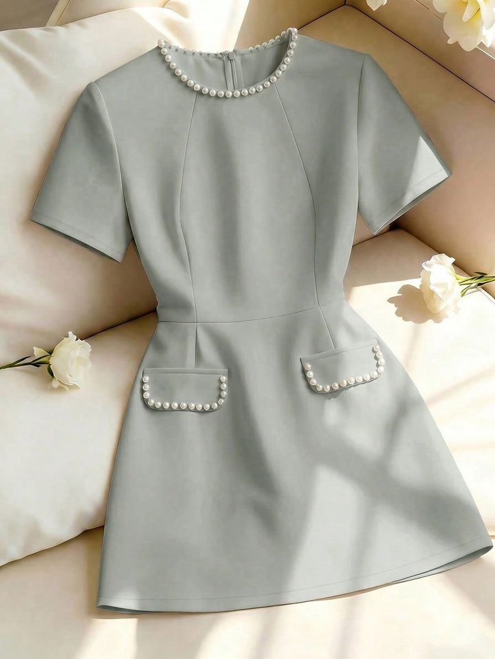 Rochie scurtă SHEIN, verde