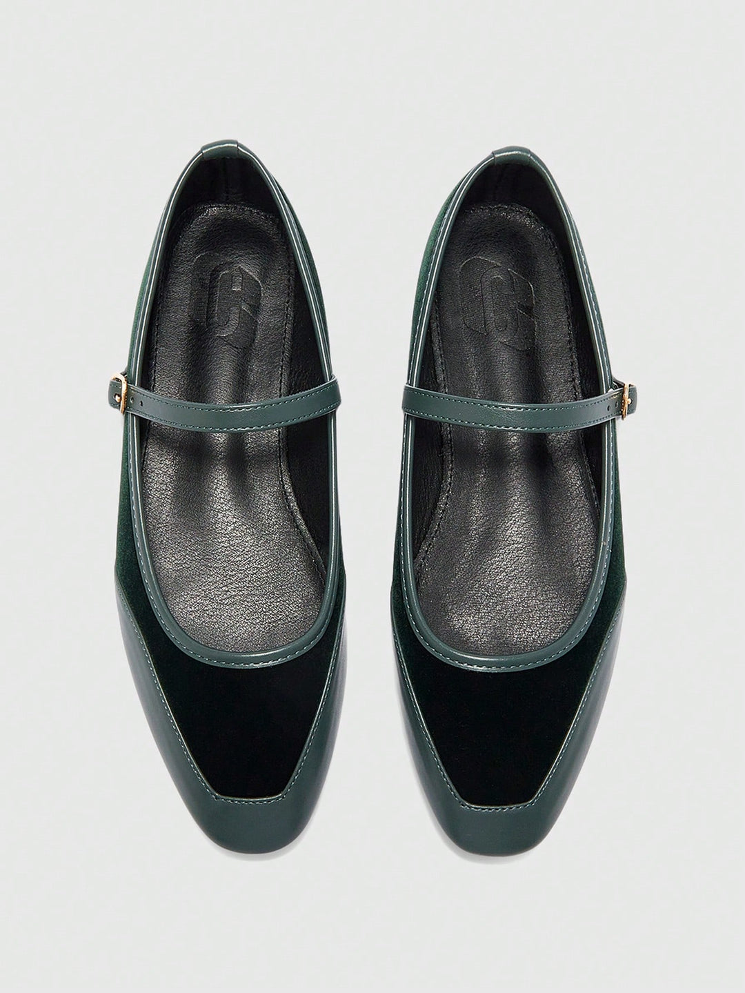 SHEIN balerina, zöld