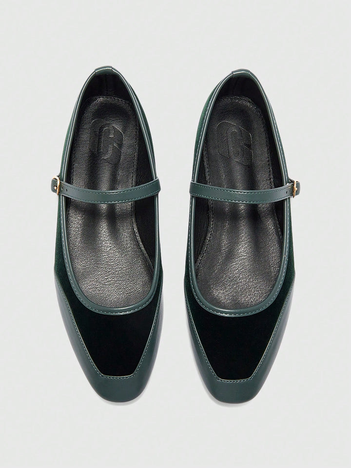 SHEIN balerina, zöld