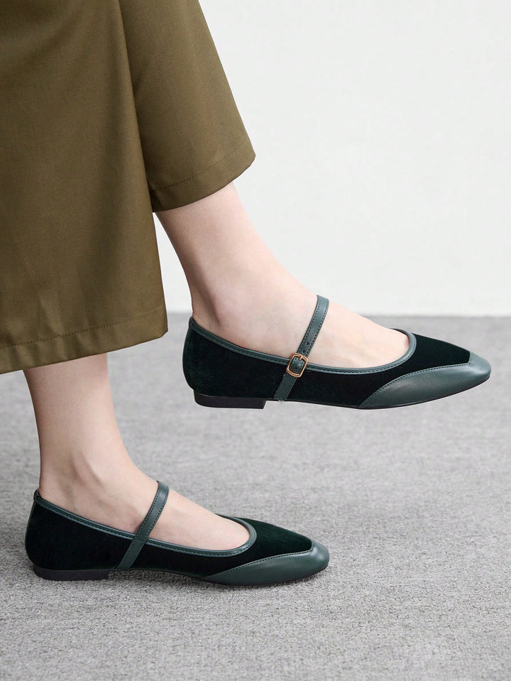 SHEIN balerina, zöld