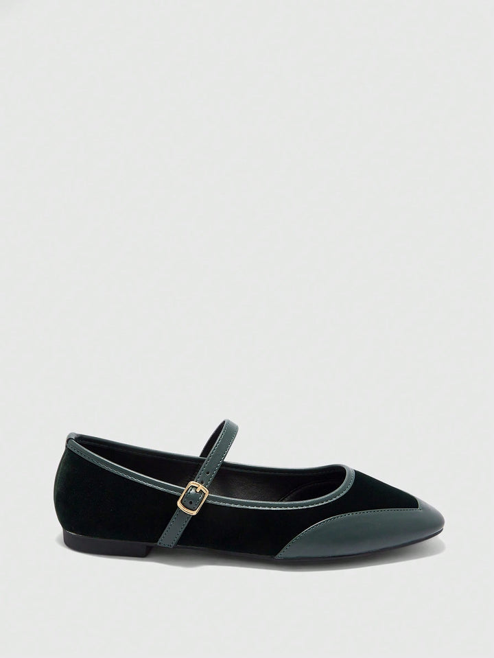 SHEIN balerina, zöld
