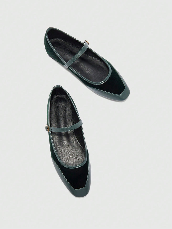 SHEIN balerina, zöld