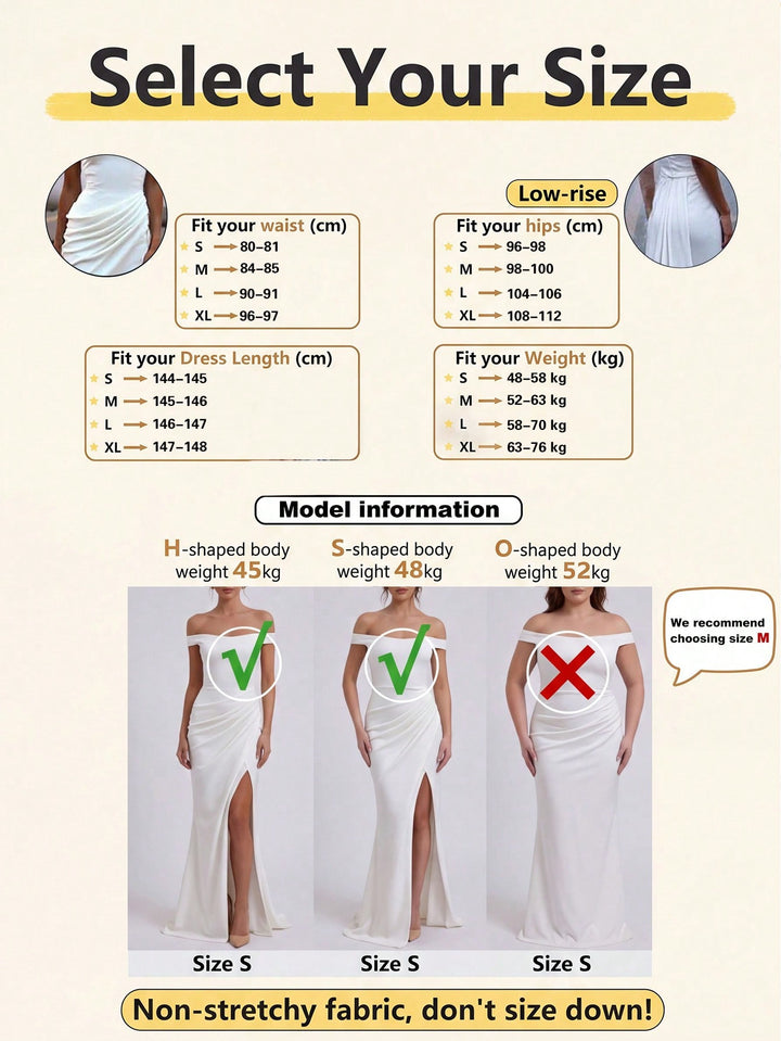Rochie de mireasă SHEIN, alb