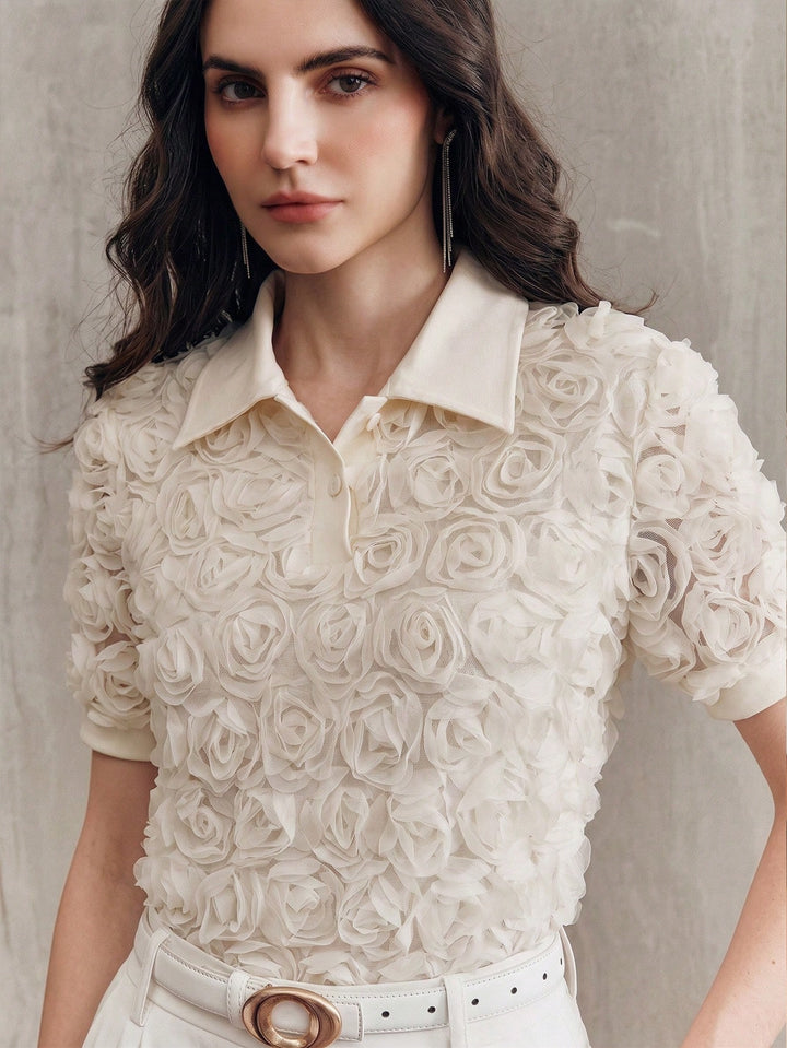 Top SHEIN, bej