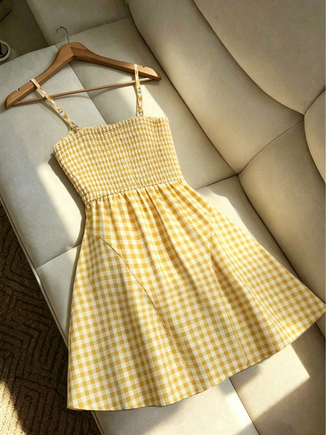 Rochie maxi SHEIN, galben