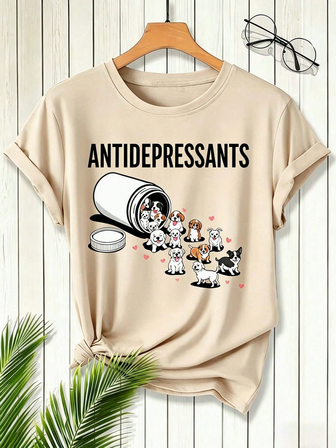 Tricou SHEIN, bej