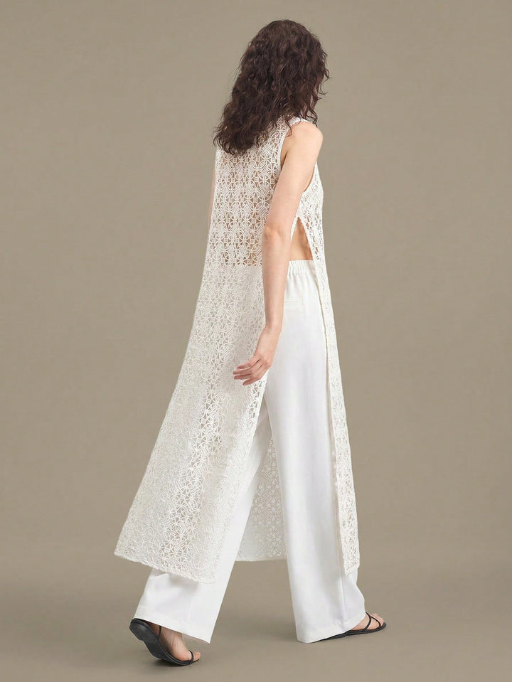 Top SHEIN, alb