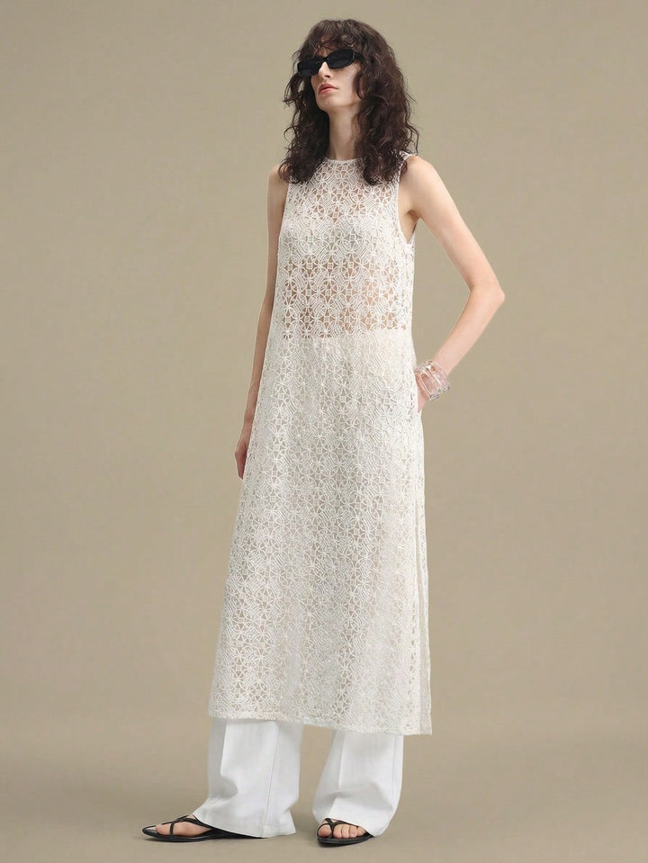 Top SHEIN, alb