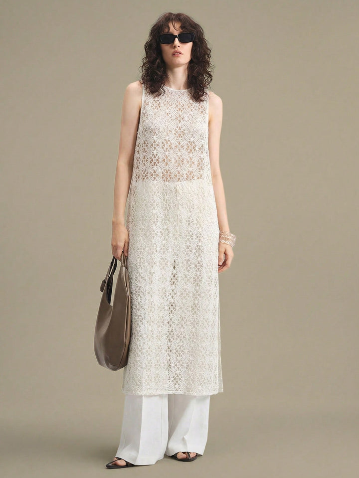 Top SHEIN, alb