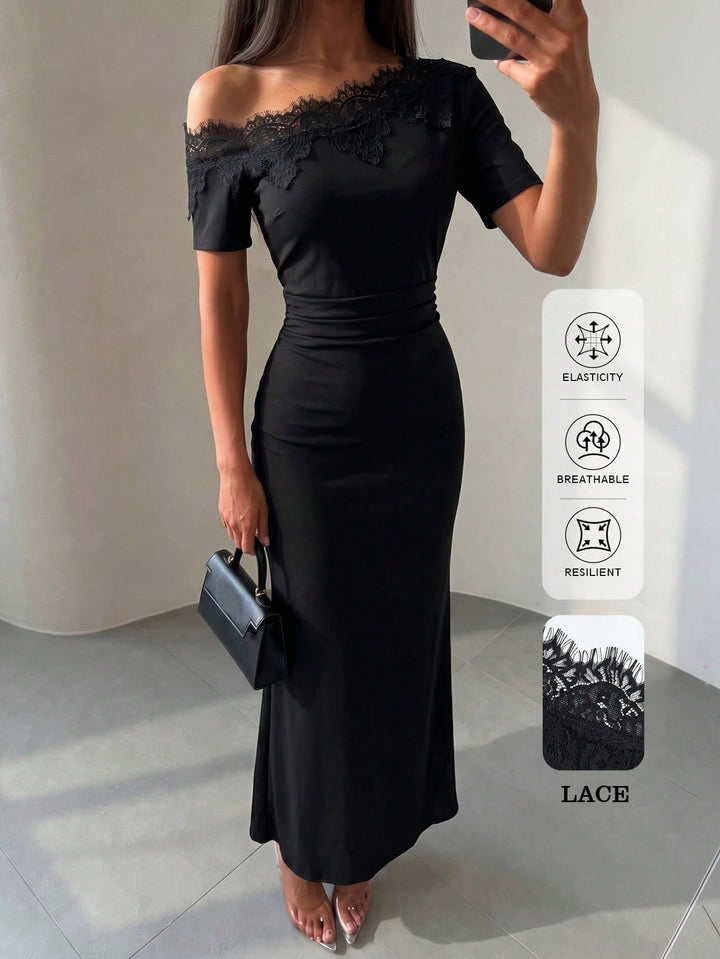 Rochie maxi SHEIN, negru