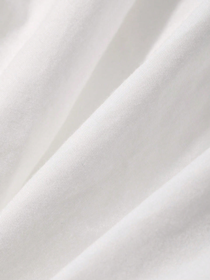 Pantaloni scurți SHEIN, alb