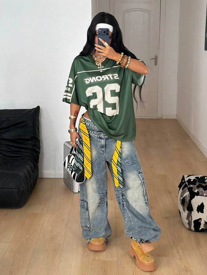 Tricou SHEIN, kaki