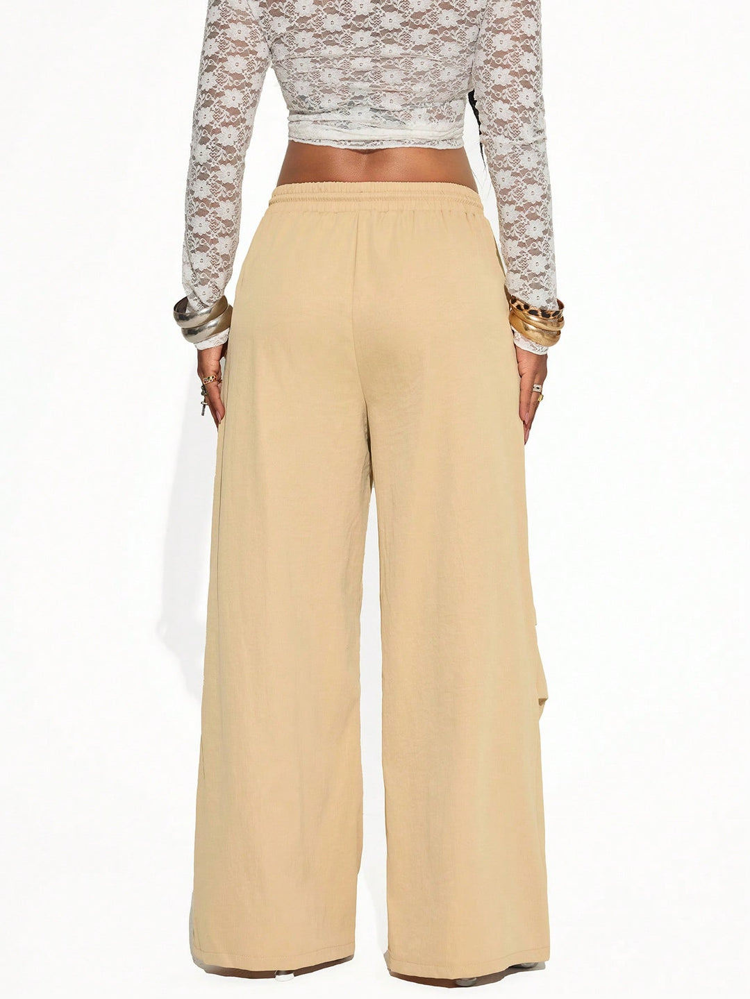 Pantaloni SHEIN, kaki