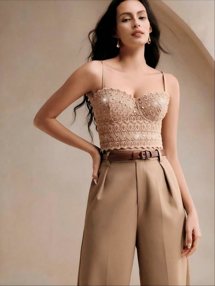 Top SHEIN, bej
