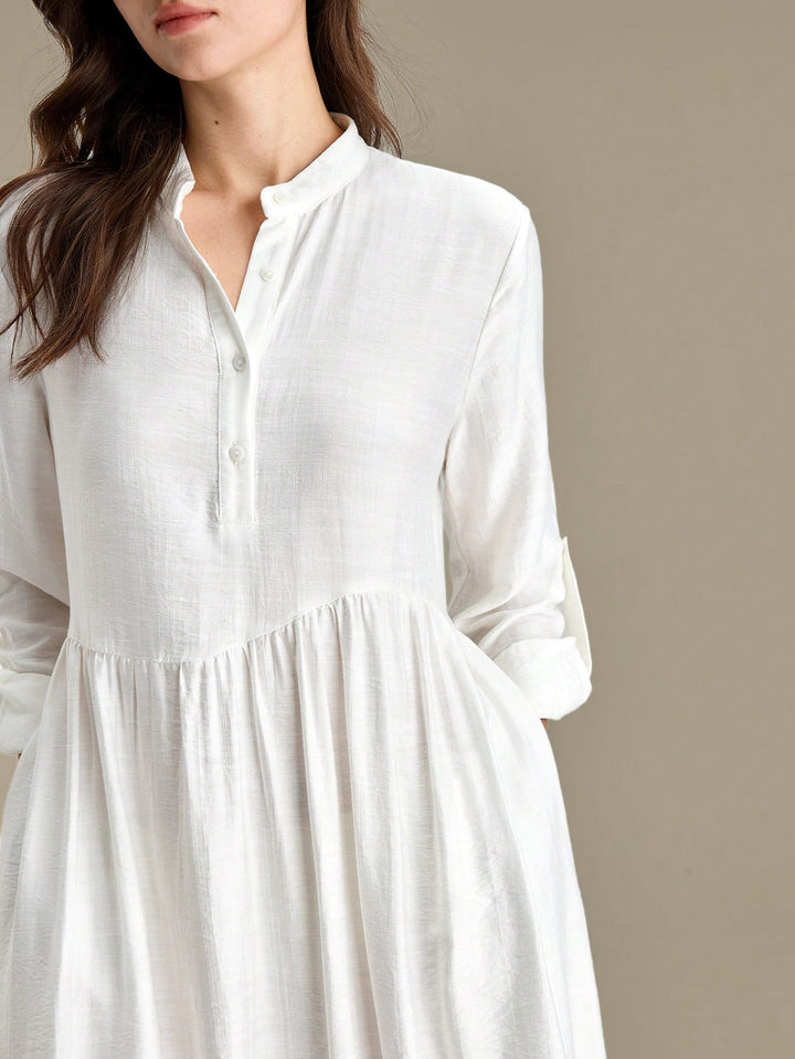 Rochie maxi SHEIN, alb
