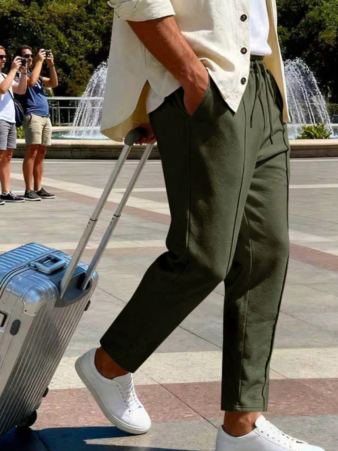 SHEIN nadrág, khaki