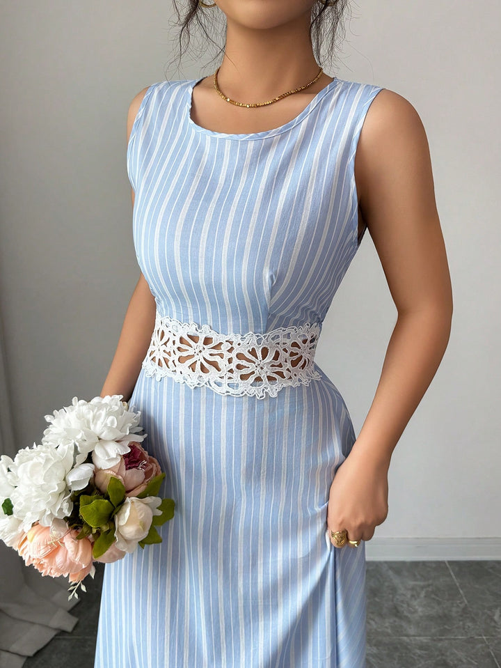 Rochie maxi SHEIN, albastru