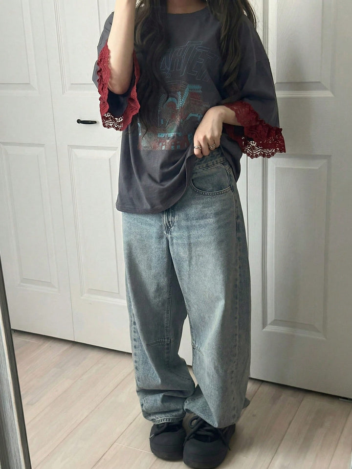 Tricou SHEIN, gri
