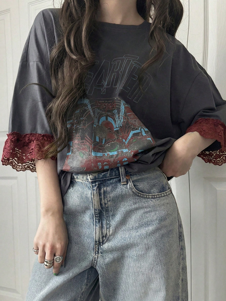 Tricou SHEIN, gri