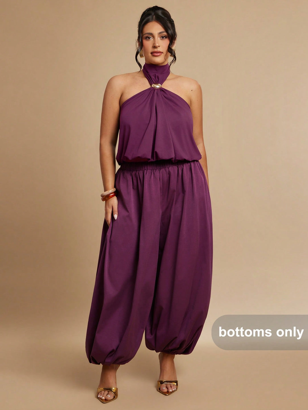 Pantaloni SHEIN, mov