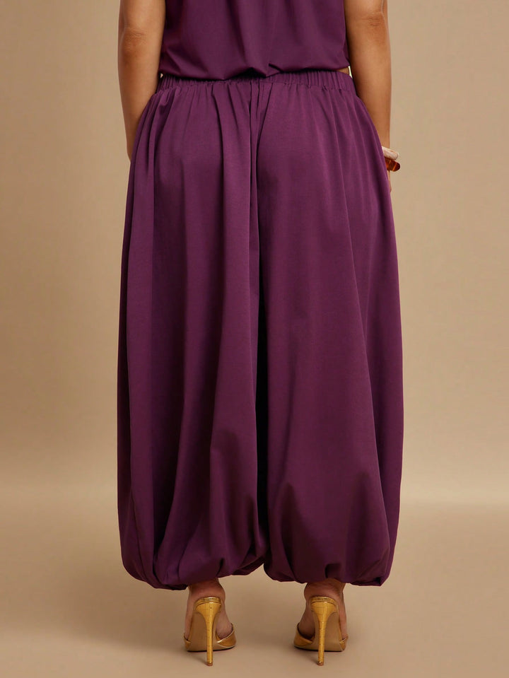 Pantaloni SHEIN, mov