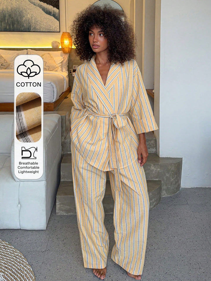 Pijama SHEIN, galben