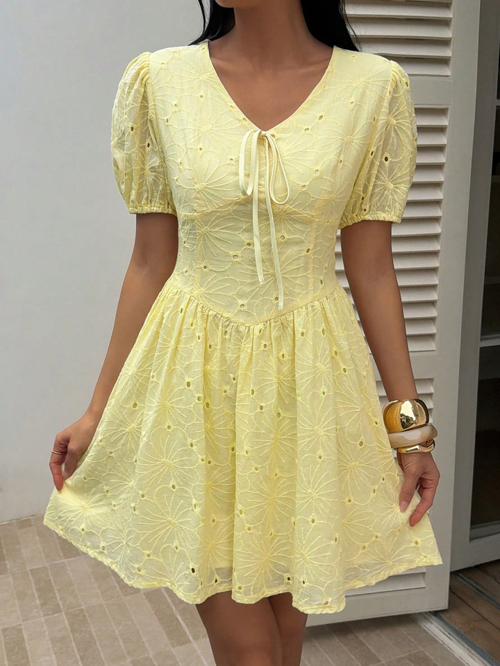 Rochie scurtă SHEIN, galben
