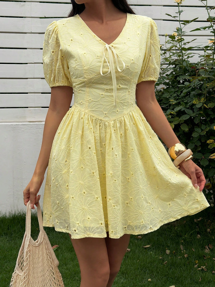 Rochie scurtă SHEIN, galben