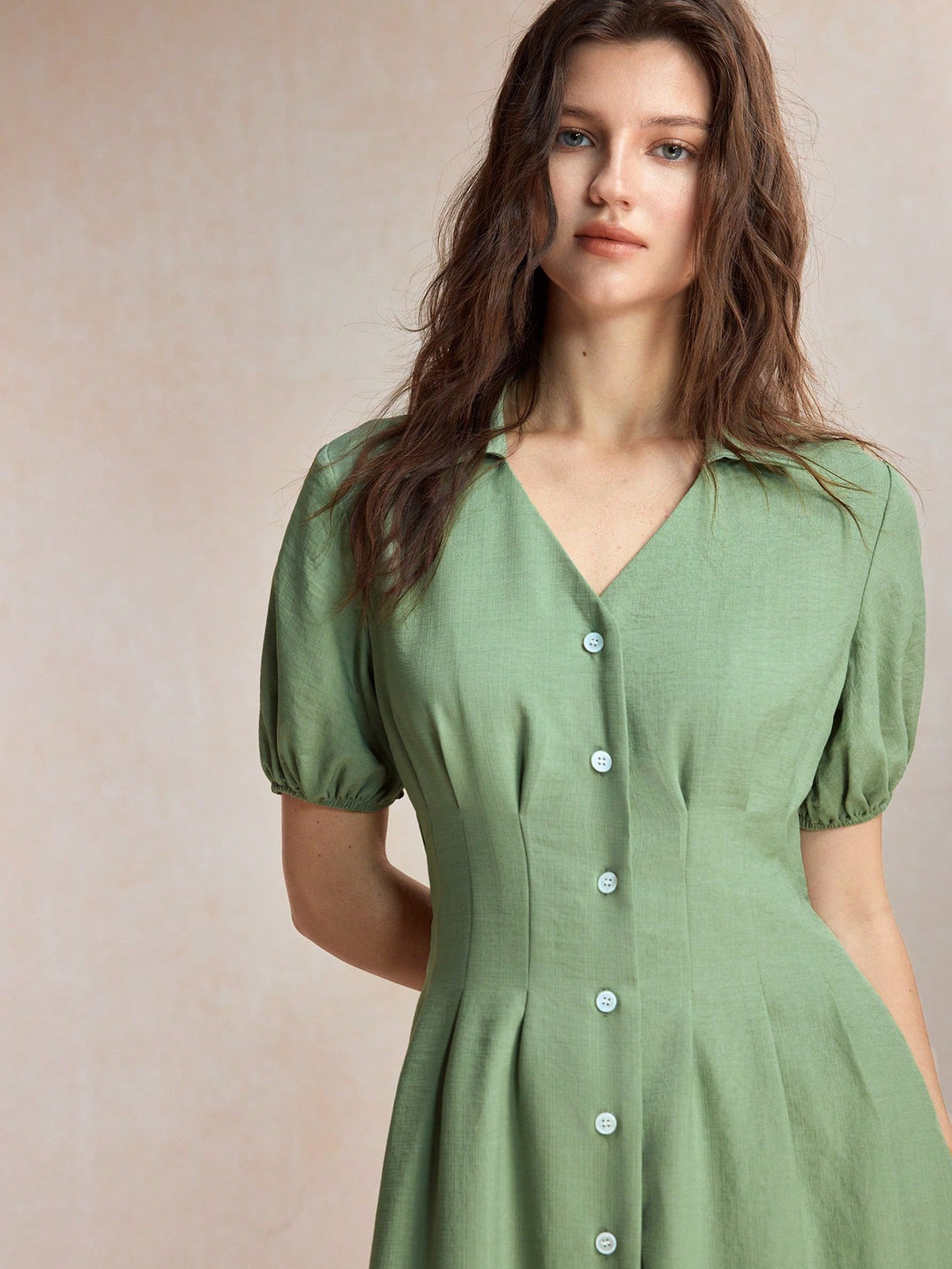 Rochie maxi SHEIN, verde