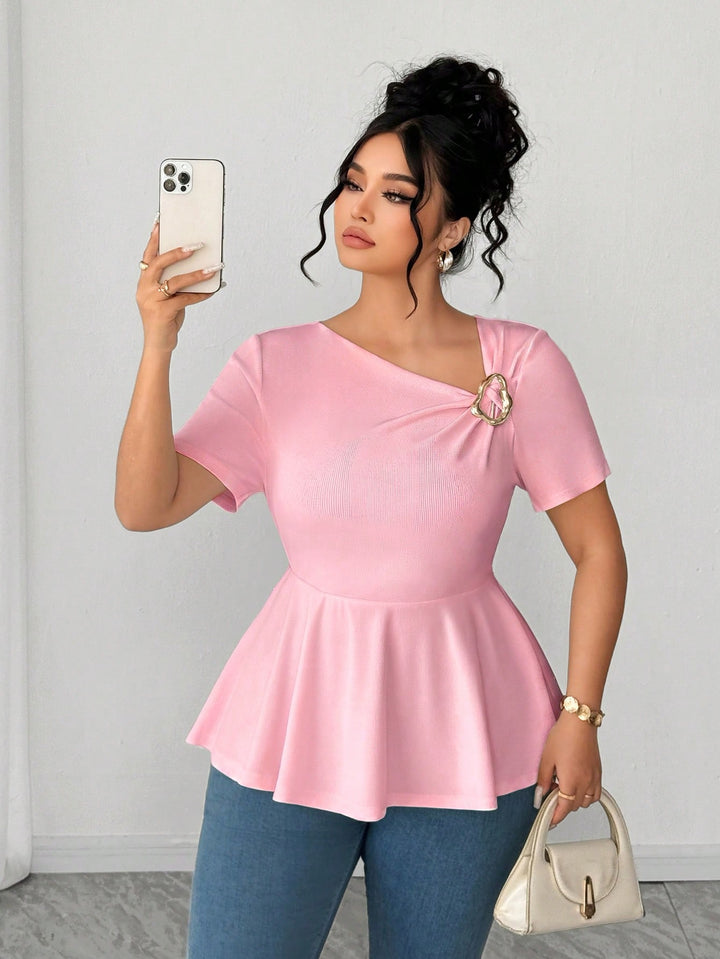 Tricou SHEIN, roz