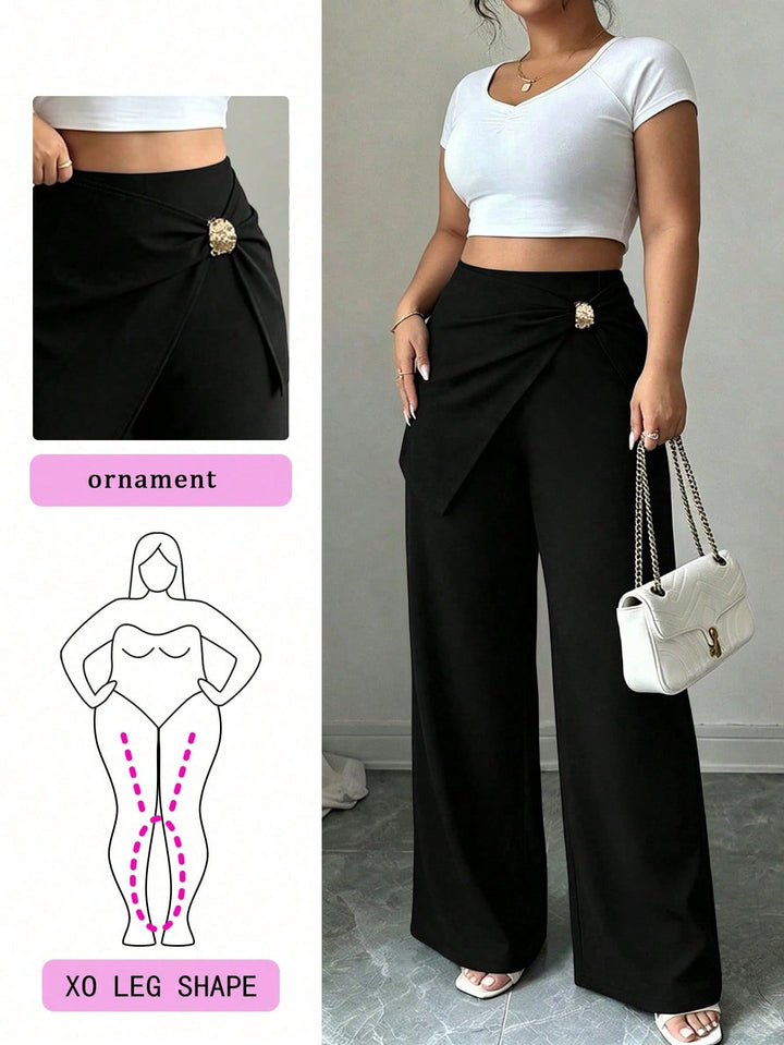 Pantaloni SHEIN, negru