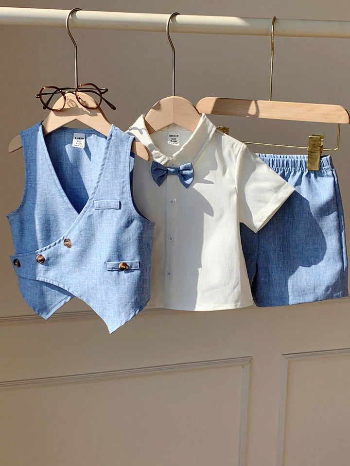 Costum SHEIN, albastru