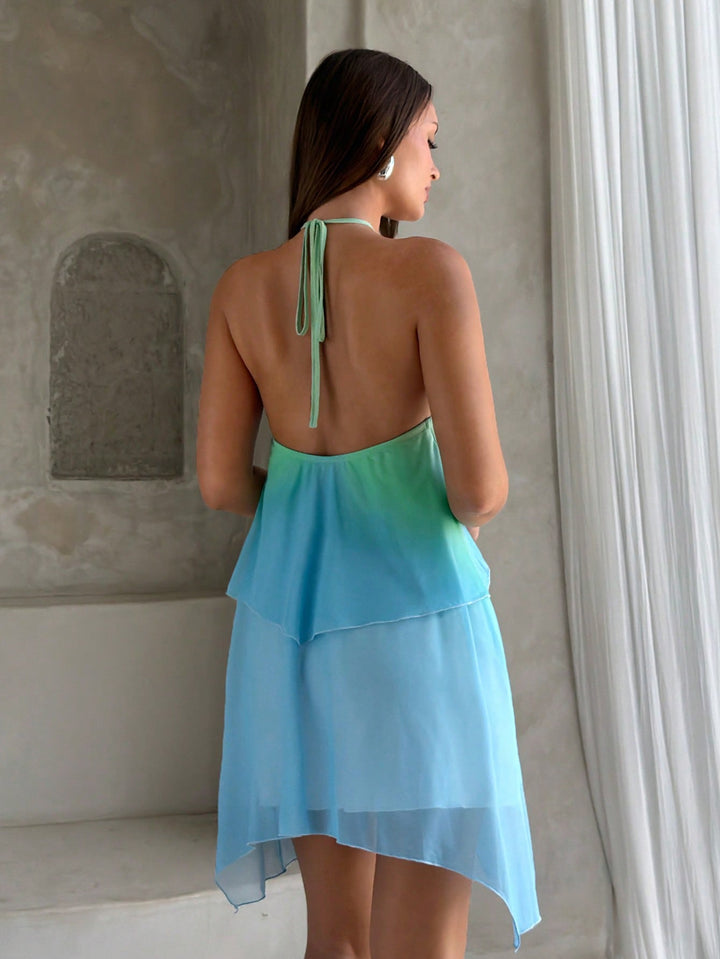 Rochie mini SHEIN, verde