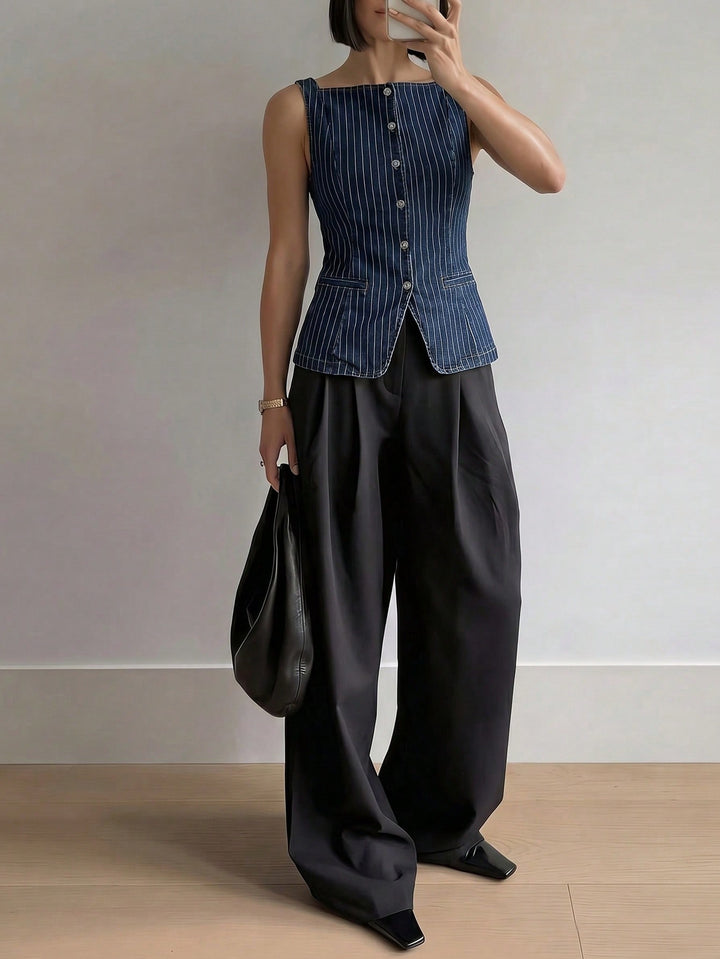Top SHEIN, albastru