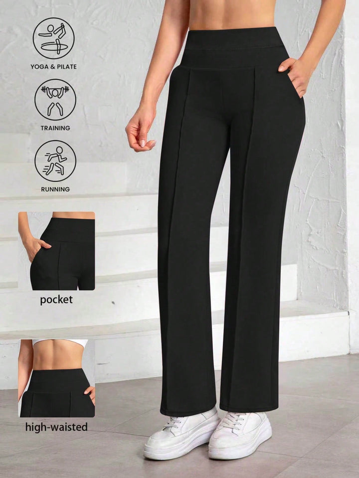 Pantaloni SHEIN, negru