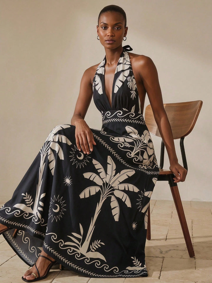 Rochie maxi SHEIN, mix culori