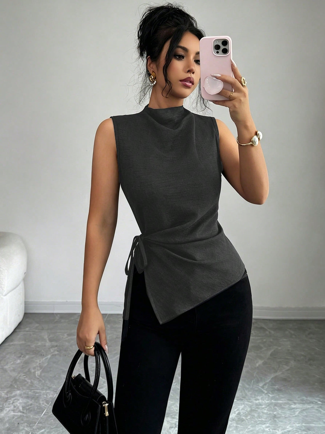 Bluza SHEIN, negru