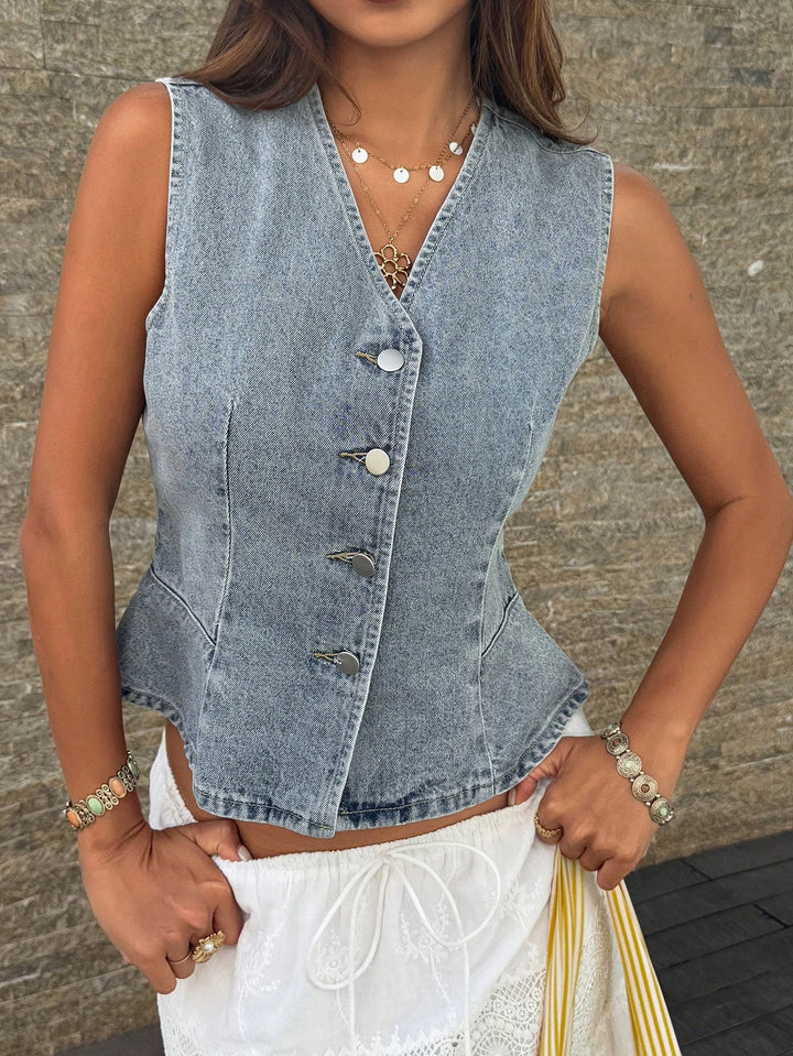 Top SHEIN, albastru