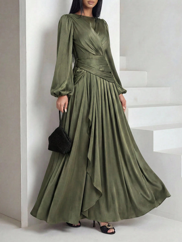 Rochie maxi SHEIN, verde