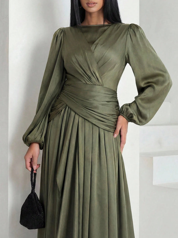 Rochie maxi SHEIN, verde
