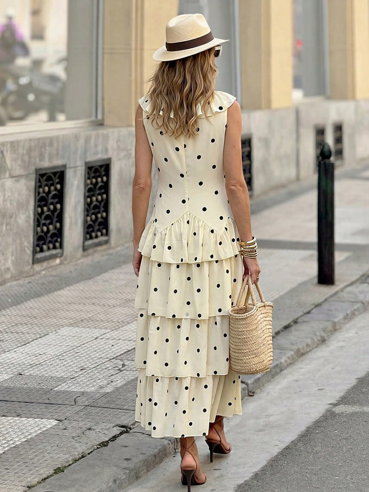 Rochie maxi SHEIN, bej