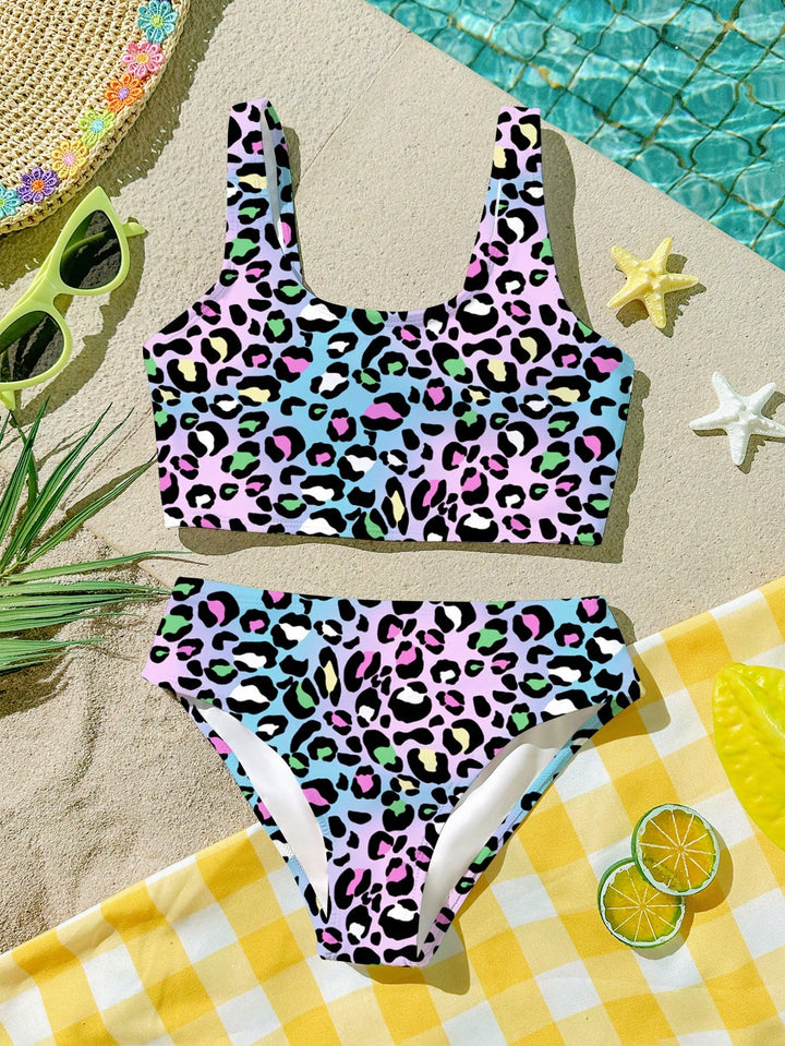 SHEIN bikini szett, többszínű