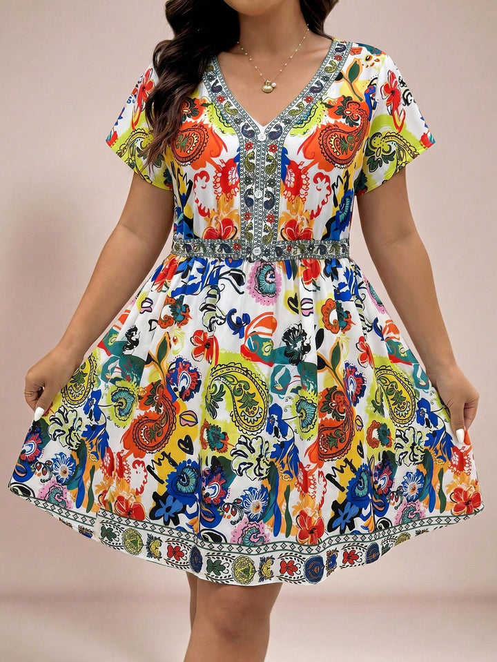 Rochie SHEIN, mix culori