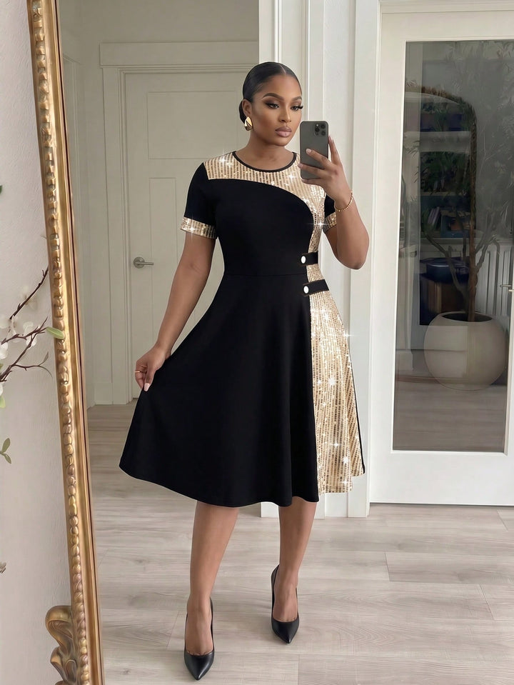 Rochie SHEIN, mix culori