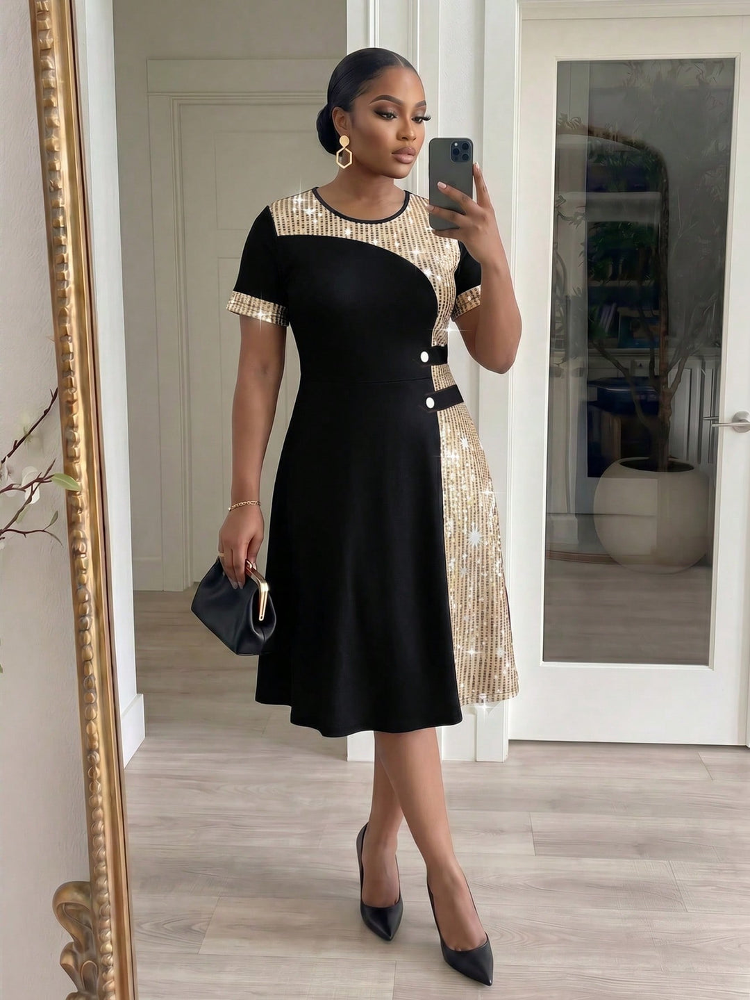 Rochie SHEIN, mix culori