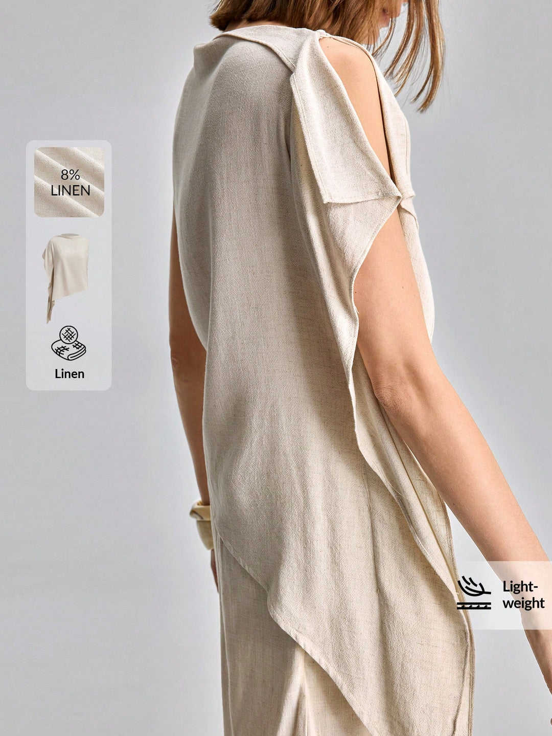 Top SHEIN, bej
