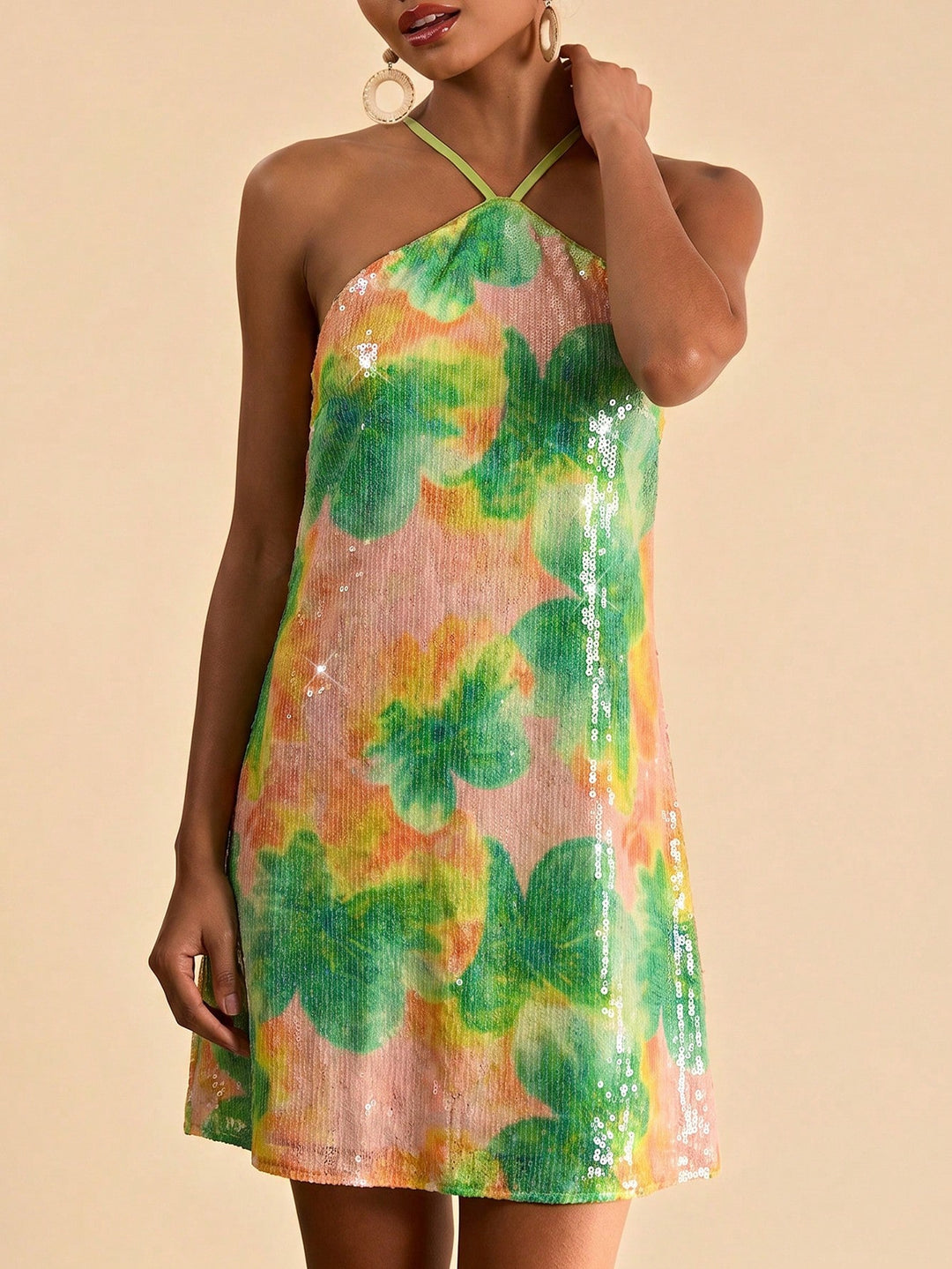 Rochie mini SHEIN, mix culori
