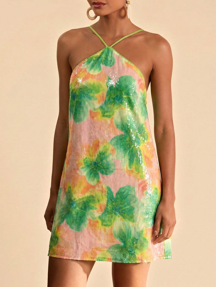 Rochie mini SHEIN, mix culori